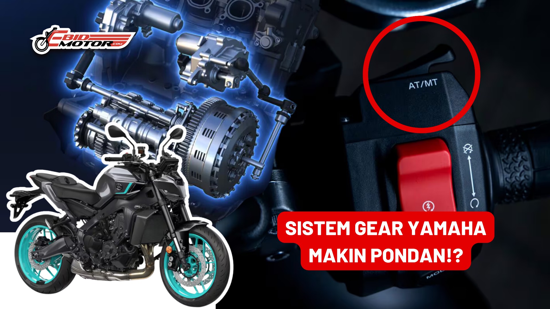 Yamaha Perkenal Transmisi Y-AMT Pada MT-09 (2025)! Auto Macam Skuter?