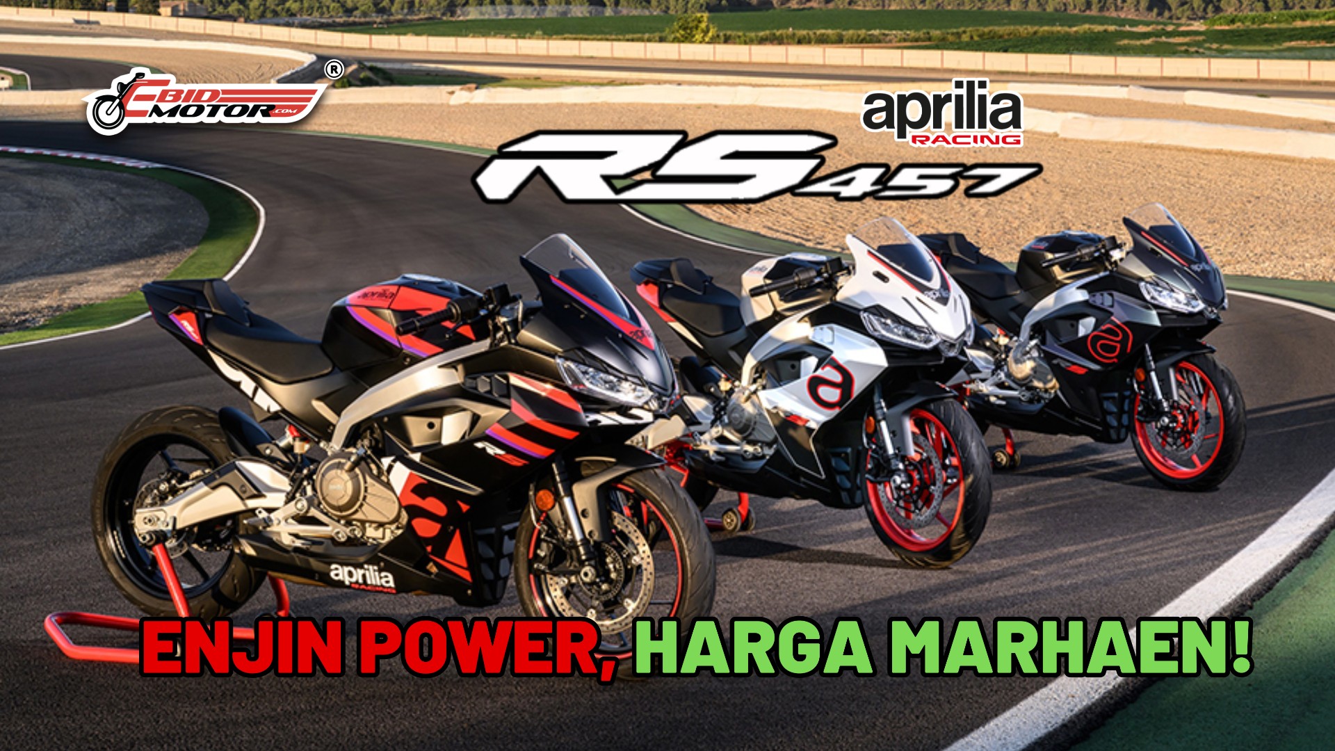 Aprilia Lancar RS457 Di Malaysia! Harga Mesra B40 - RM33,900!