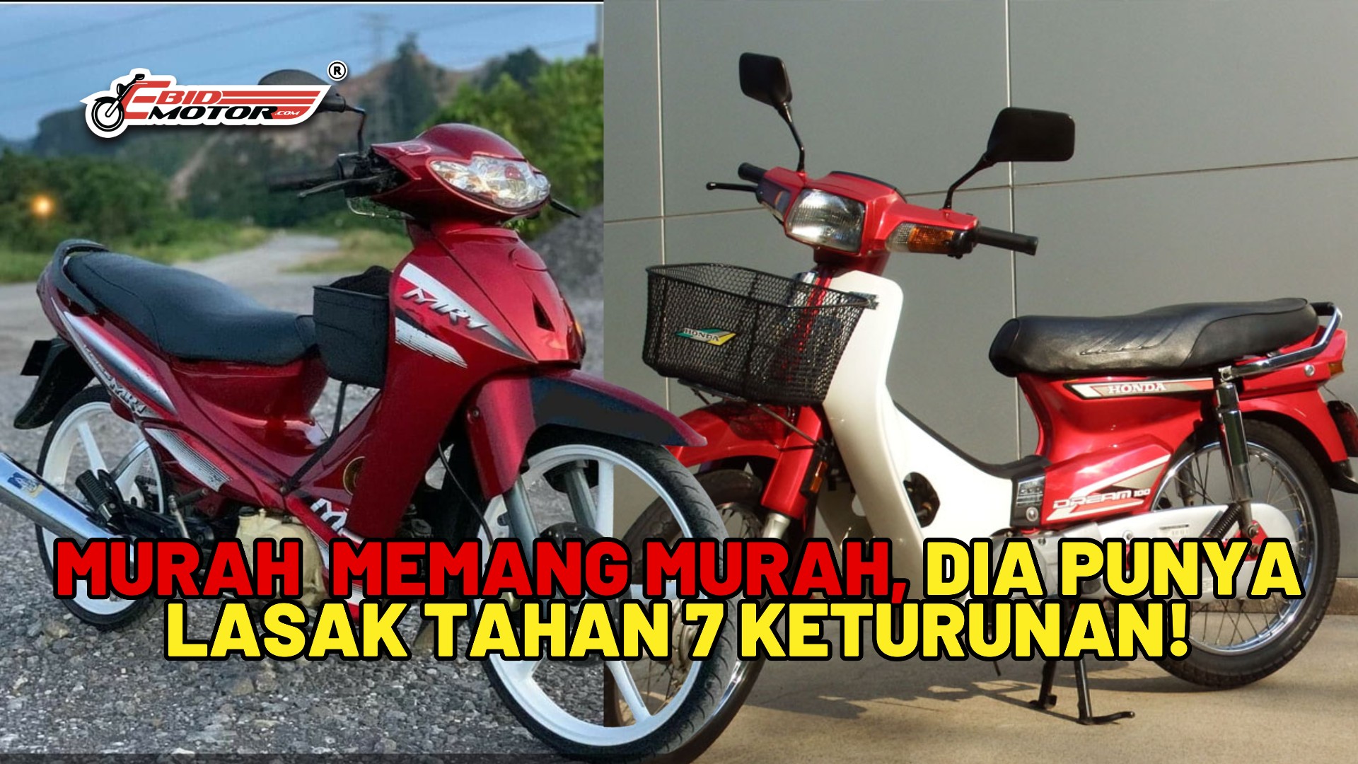 Inilah Kapcai 110cc Brand Ayam Tapi Power dan Tahan Lasak!