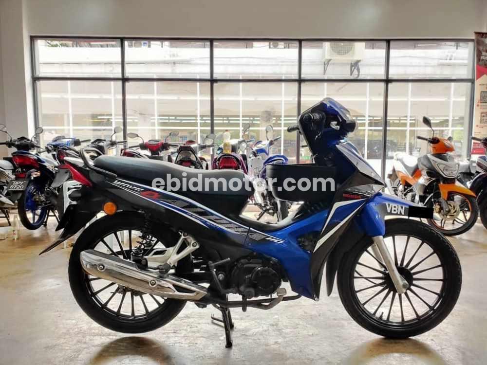 Honda Wave Alpha 110 Beli Motor Honda Melalui Bidaan Online